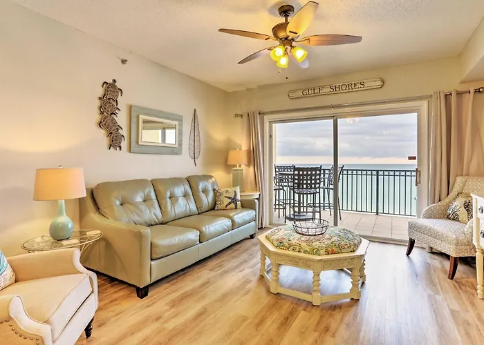 Beachfront W/ Pool * Gulf Shores